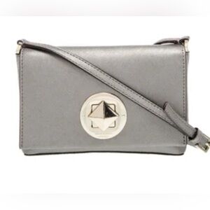 Kate Spade Newbwerry Lane Saffaino Metallic Crossbody